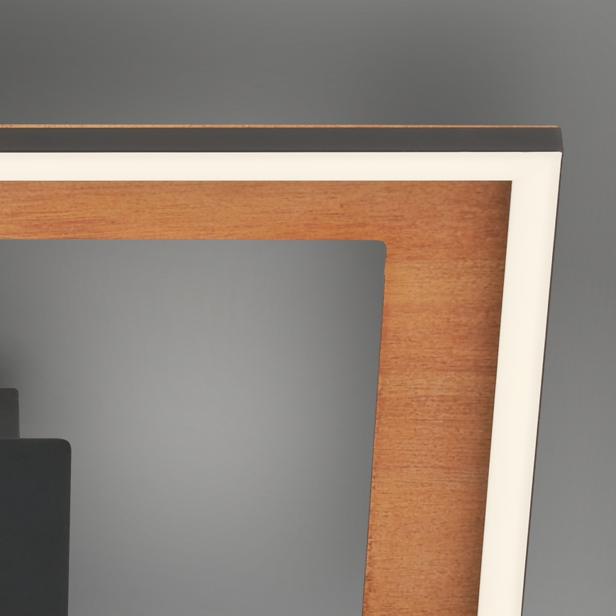 Brilo - LED Ściemnialny żyrandol natynkowy FRAME 2xLED/11W/230V