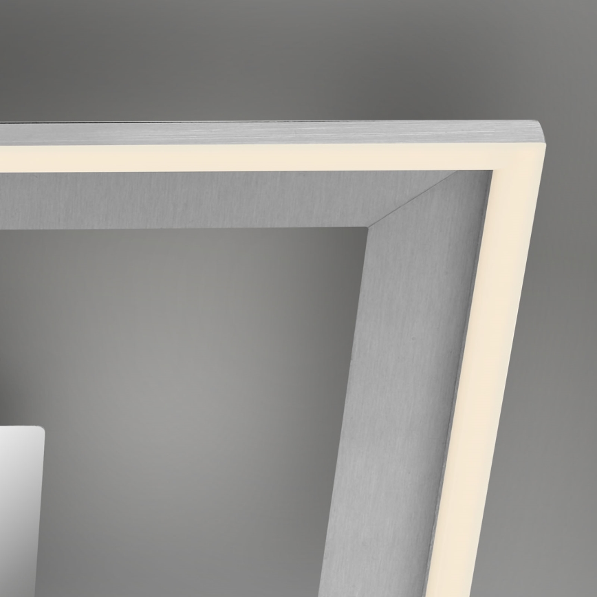 Brilo - LED Ściemnialny żyrandol natynkowy FRAME 2xLED/11W/230V