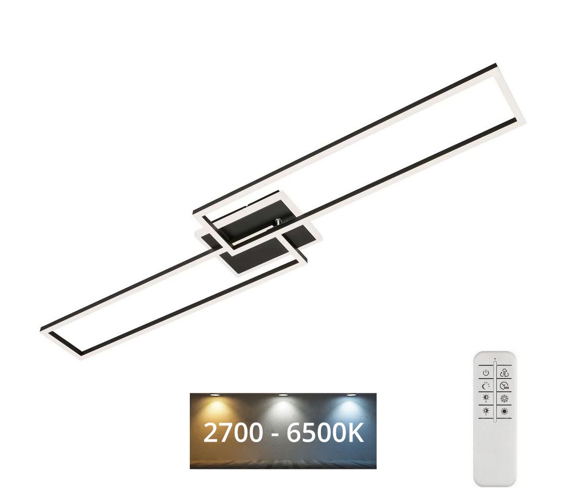 Brilo - LED Ściemnialny żyrandol natynkowy FRAME 2xLED/20W/230V 2700-6500K + pilot