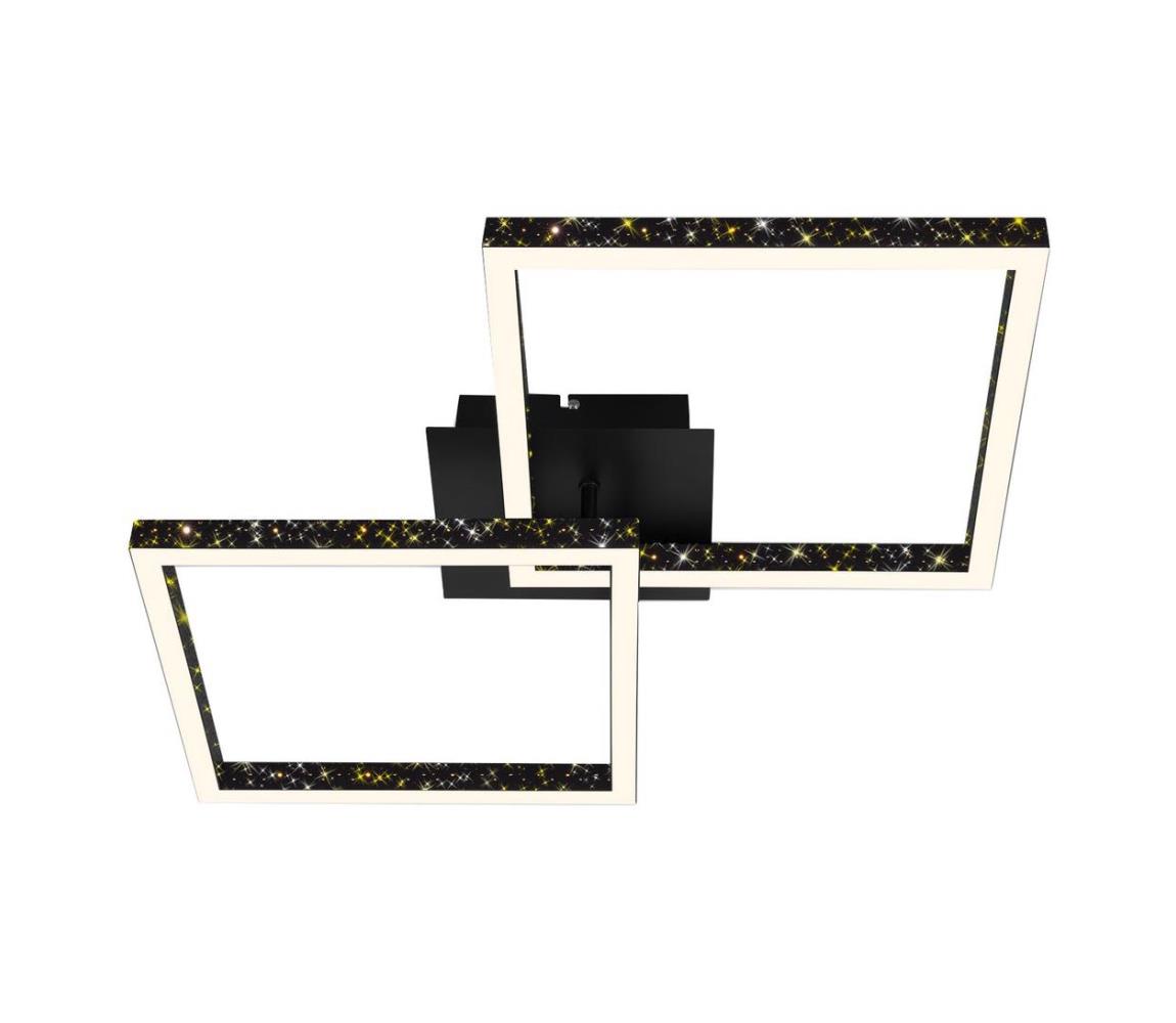 Brilo - LED Ściemnialny żyrandol natynkowy FRAME 2xLED/9W/230V