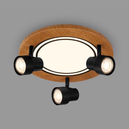 Brilo - Lampa sufitowa LED/12W/230V + 3xGU10/9W 3000K