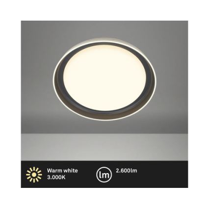 Brilo - Oprawa sufitowa LED IJUS LED/24W/230V 3000K Ø 43 cm