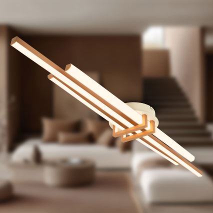 Brilo - Oprawa sufitowa LED TINKA LED/30W/230V 3000K miedziana