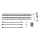 Brilo - Regulowany pasek LED RGBW do TV 3m LED/2,5W/USB + pilot zdalnego sterowania