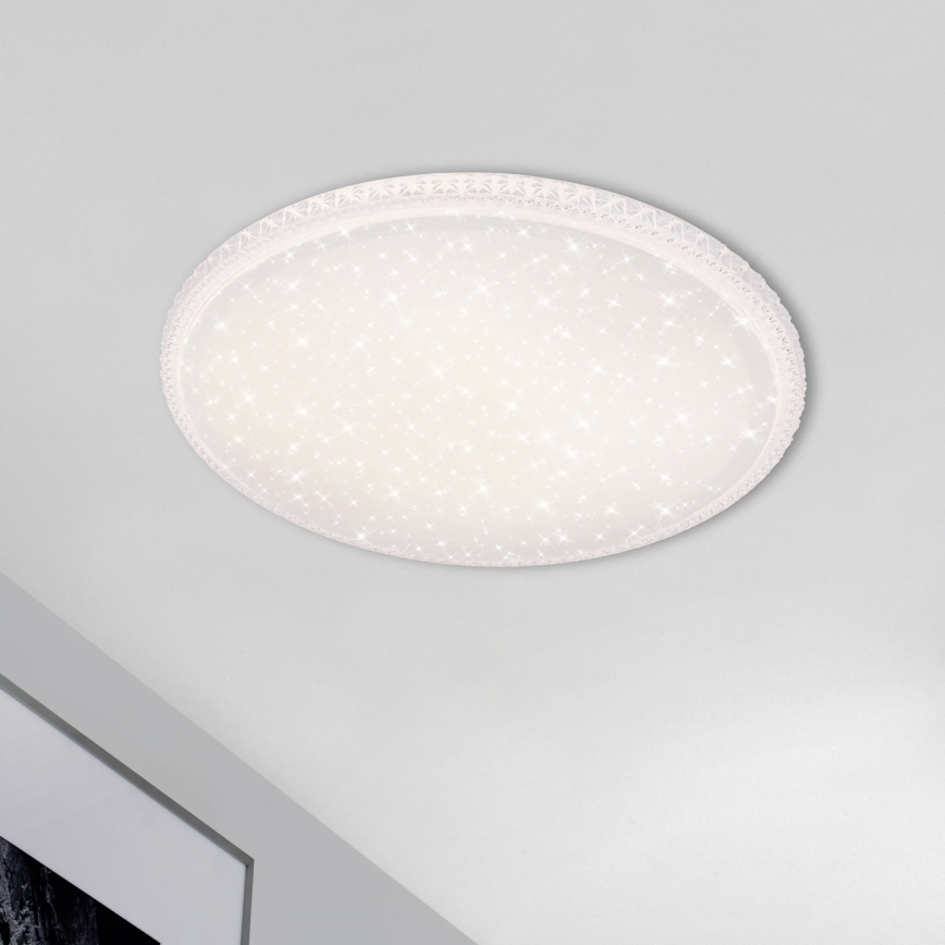 Brilo - ściemnialna lampa sufitowa LED/48W/230V 3000/4000/6500K śr. 60 cm + pilot zdalnego sterowania