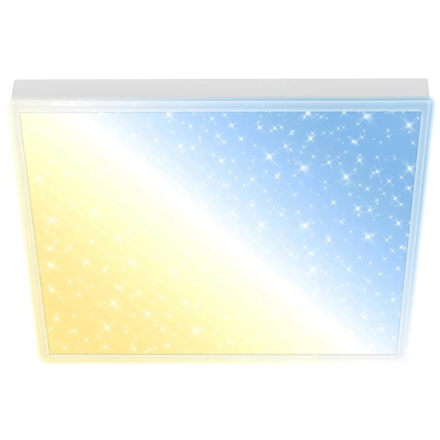 Brilo - ściemnialny przysufitowy panel LED/21W/230V 3000-6500K 38x38 cm + pilot zdalnego sterowania
