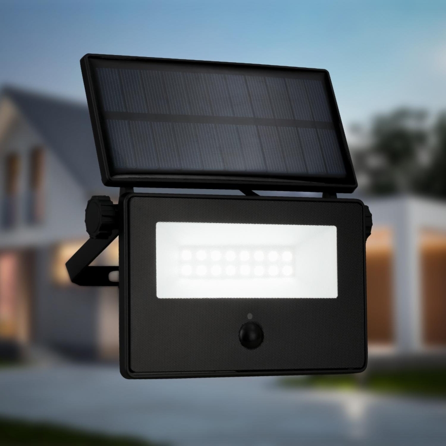 Brilo - solarny reflektor LED z czujnikiem LED/5W/5,5V IP54 1200 mAh