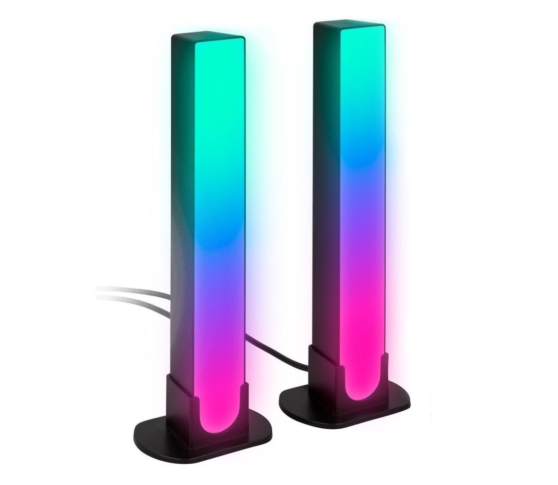 Brilo - ZESTAW 2x LED RGBIC Ściemn. Lampa stołowa LED/12W/230V 3000-6500K Wi-Fi Tuya