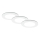 Brilo - ZESTAW 3x LED Łazienkowa oprawa wpuszczana LED/4W/230V IP44 3000/4000K biały