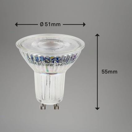 Briloner 0548-003 - ZESTAW 10x LED Żarówka GU10/3,5W/230V 3000K