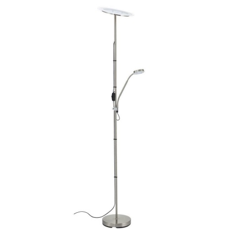 Briloner 1336-022 - LED Lampa podłogowa SIMPLE 1xLED/20W/230V + 1xLED/3,5W