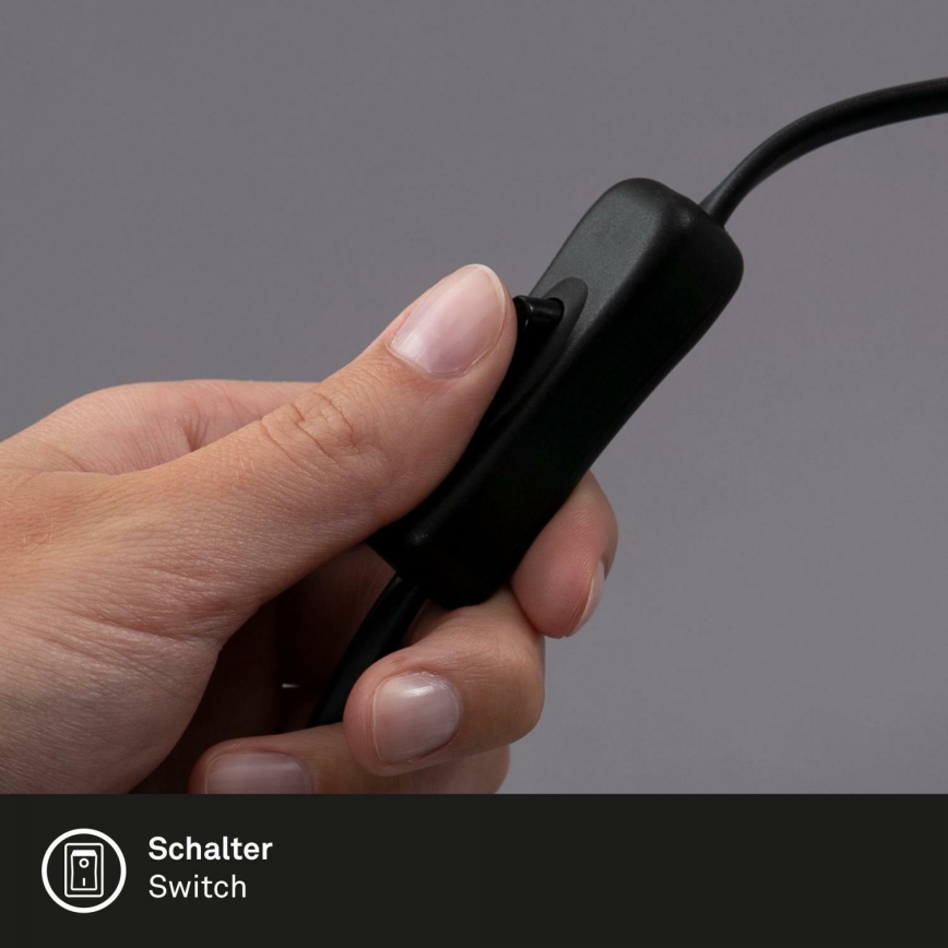 Briloner 1388-011 - LED Lampa podłogowa STARRY SKY LED/12W/230V brązowa