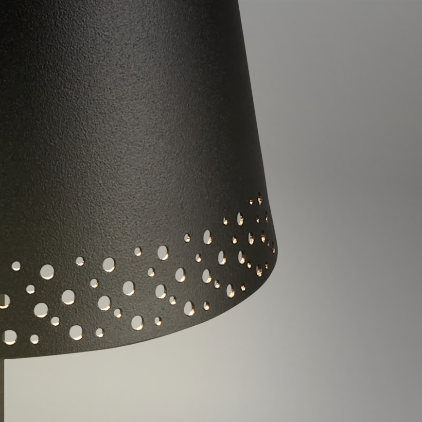 Briloner 1438015 - Ściemniana lampa stojąca LED KIKI LED/4,3W/5V IP44 2600 mAh czarna