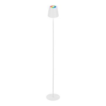 Briloner 1507016 - LED ściemnialna lampa podłogowa KIKI LED/4,3W/5V IP44 2600 mAh biała