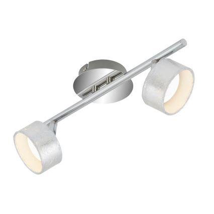 Briloner 2038-024 - LED Oświetlenie punktowe PRO 2xLED/5W/230V