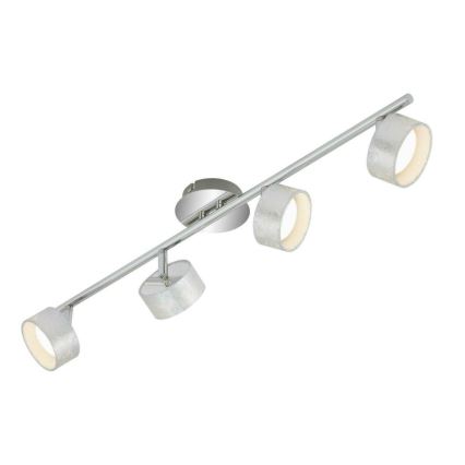 Briloner 2038-044 - LED Oświetlenie punktowe PRO 4xLED/5W/230V