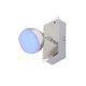 Briloner 2040-012 - LED RGB Ściemnialne oświetlenie punktowe 1xLED/3,3W/230V + zdalne sterowanie