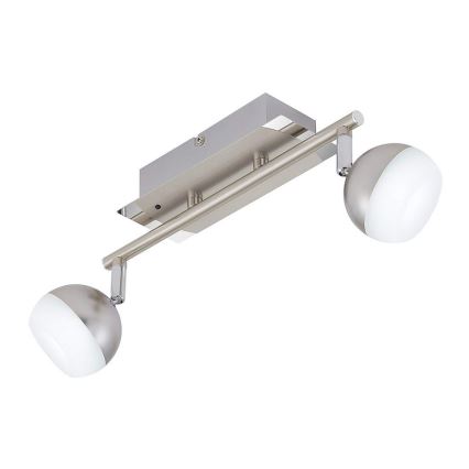 Briloner 2040-022 - LED RGB Oświetlenie punktowe ściemnialne 2xLED/3,3W/230V + pilot