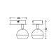 Briloner 2045-012 - LED Kinkiet punktowy LED/3,7W/230V