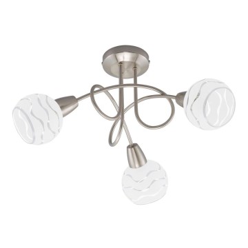 Briloner 2046-032 - Żyrandol wpuszczany VIOLA 3xE14/40W/230V
