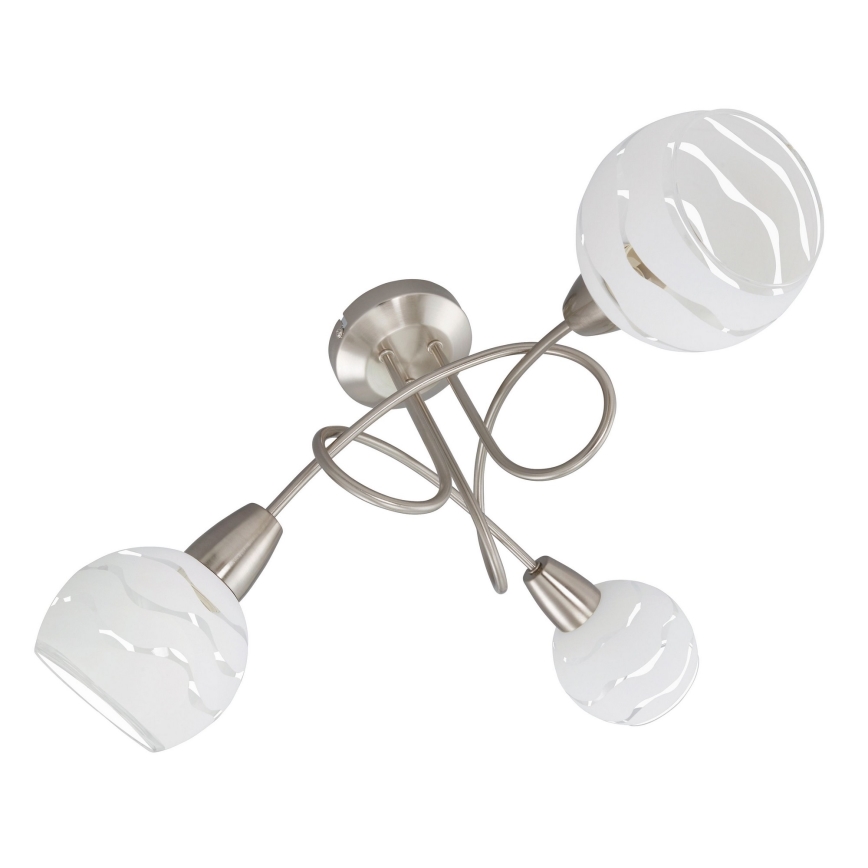 Briloner 2046-032 - Żyrandol wpuszczany VIOLA 3xE14/40W/230V