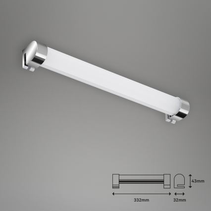 Briloner 2059-018 - LED Łazienkowe oświetlenie lustra SPLASH LED/8W/230V IP44