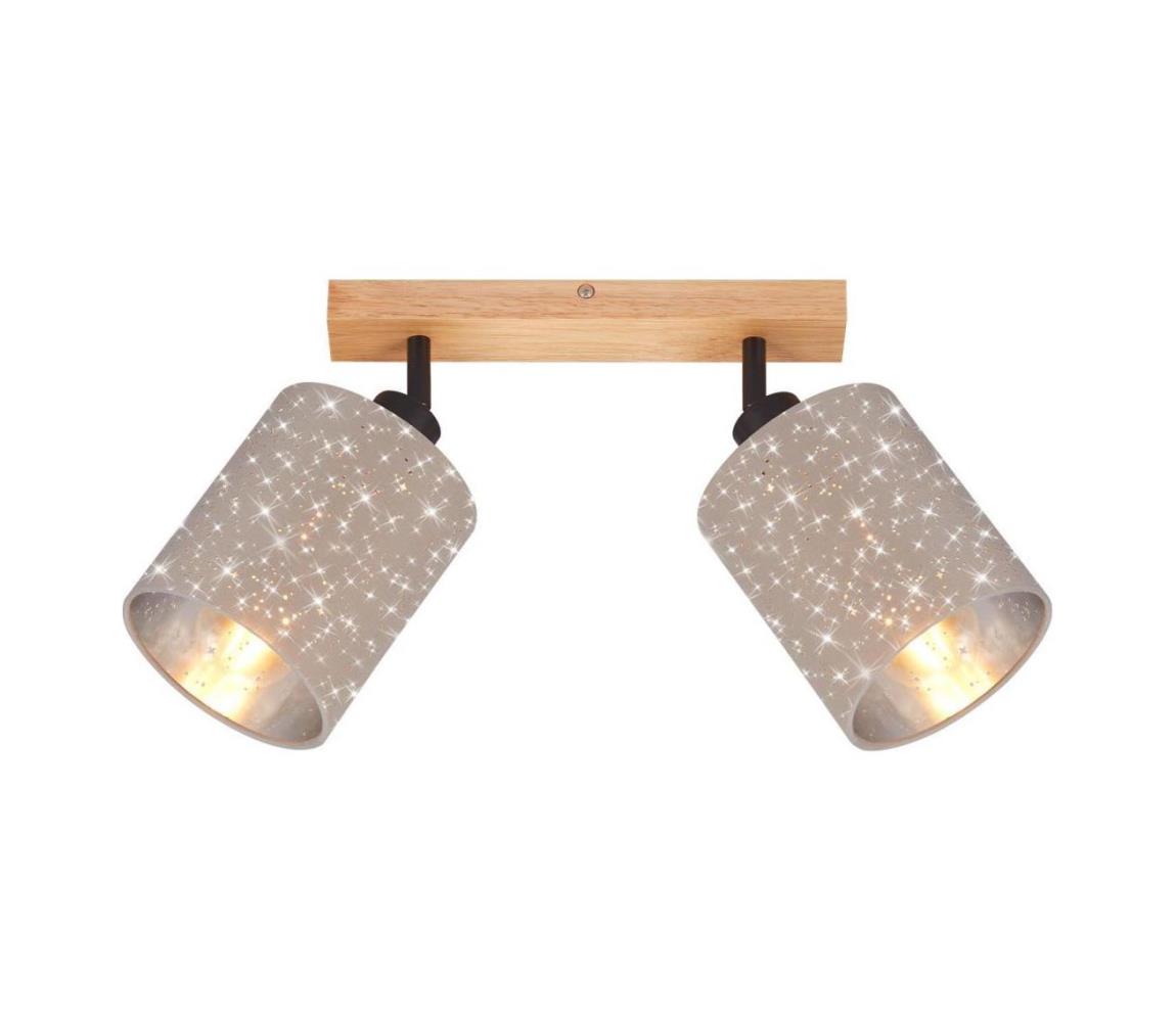 Briloner 2078-021 - Oświetlenie punktowe SPOTLIGHT 2xE27/25W/230V beżowe