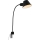 Briloner 2079-015 - Elastyczna lampa naścienna 1xE27/10W/230V czarny