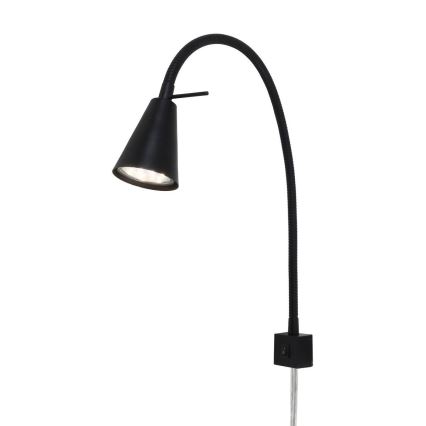 Briloner 2080-015 - LED regulowany kinkiet COMFORT LIGHT 1xGU10/5W/230V czarny