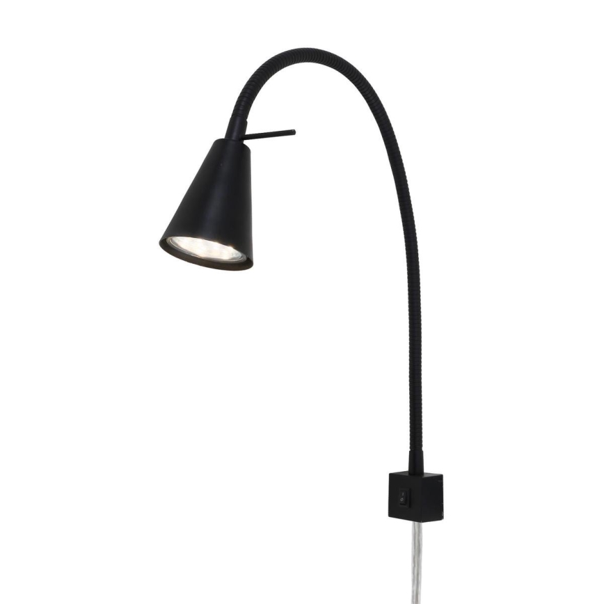 Briloner 2080-015 - LED regulowany kinkiet COMFORT LIGHT 1xGU10/5W/230V czarny