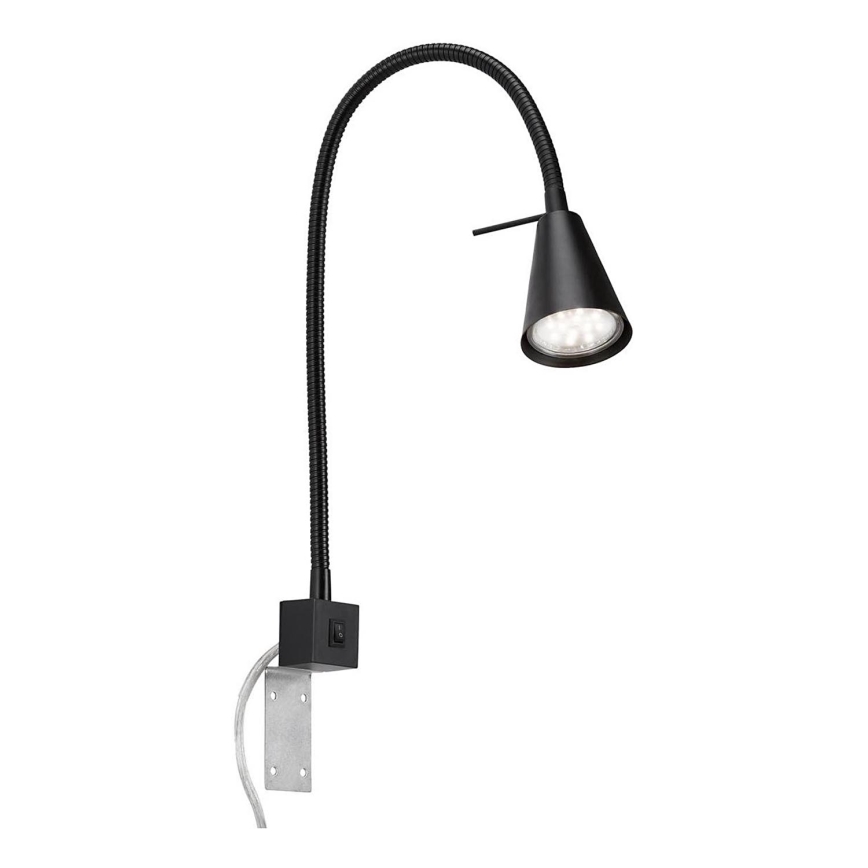 Briloner 2080-015 - LED Kinkiet COMFORT LIGHT 1xGU10/5W/230V czarne