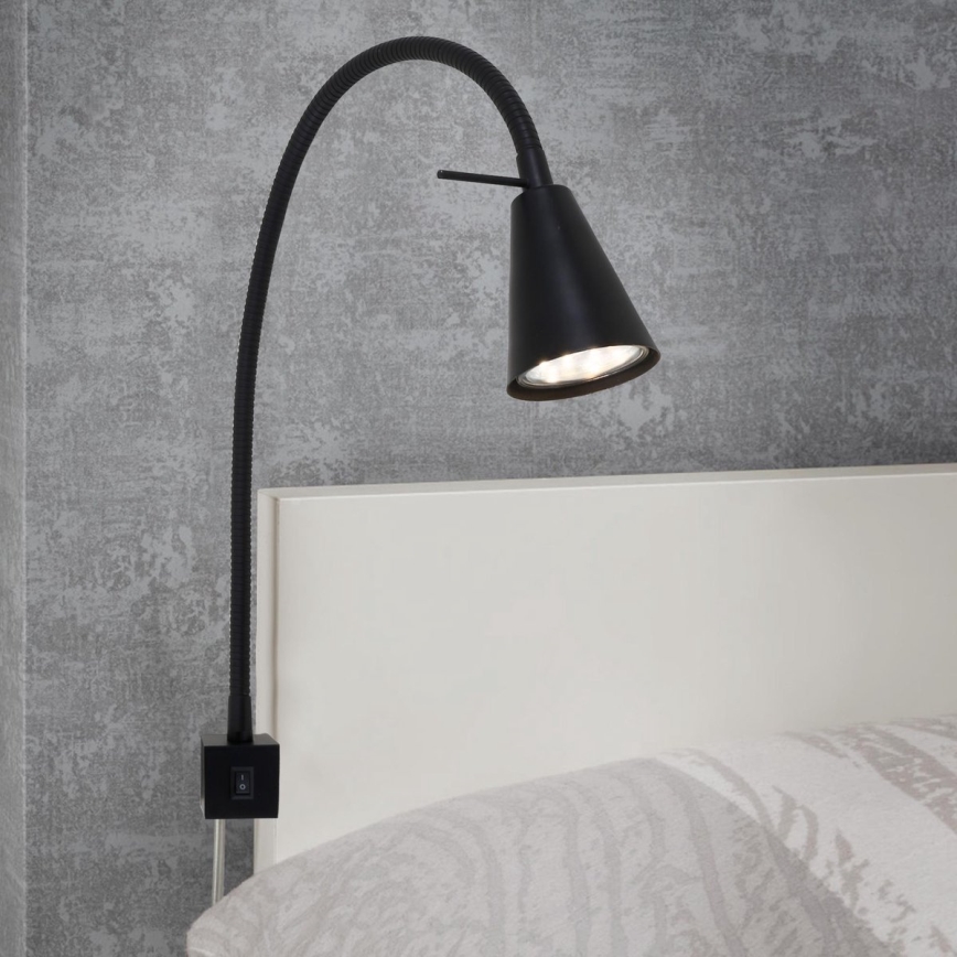 Briloner 2080-015 - LED Kinkiet COMFORT LIGHT 1xGU10/5W/230V czarne