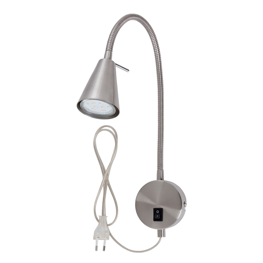 Briloner 2082-012 - LED Kinkiet COMFORT LIGHT 1xGU10/5W/230V matowy chrom