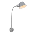 Briloner 2089-014 - Regulowana lampa ścienna BRELLO 1xE27/10W/230V matowy chrom