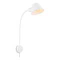 Briloner 2089-016 - Regulowany kinkiet BRELLO 1xE27/10W/230V biały