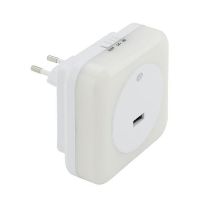 Briloner 2093-016 - LED Oświetlenie orientacyjne LED/0,8W/230V kwadrat