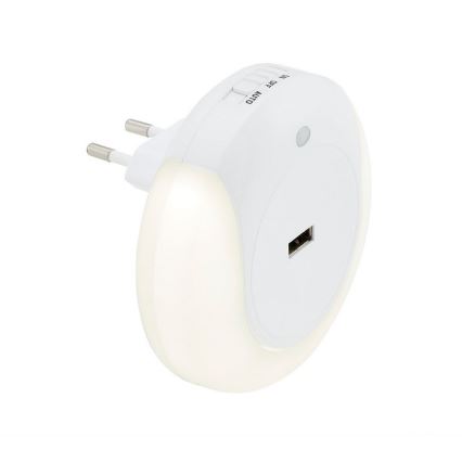 Briloner 2094-016 - LED Oświetlenie orientacyjne NIGHT LED/0,8W/230V