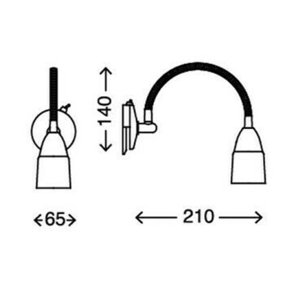 Briloner 2097-018 - LED Oświetlenie lustra SPLASH 1xG9/2,5W/230V