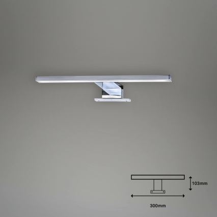 Briloner 2104-018 - LED Łazienkowe oświetlenie lustra DUN LED/5W/230V 30 cm IP44