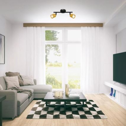 Briloner 2145-027 - Oprawa punktowa 2xGU10/9W/230V