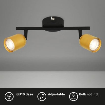 Briloner 2145-027 - Oprawa punktowa 2xGU10/9W/230V