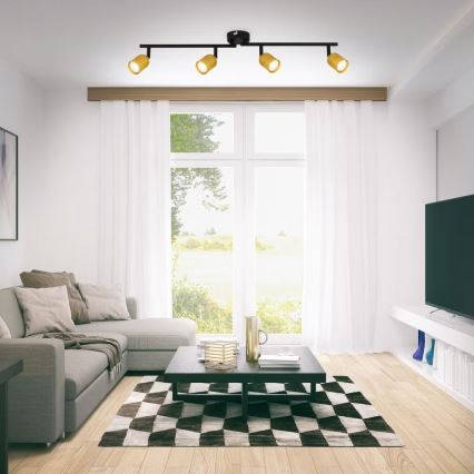 Briloner 2145-047 - Oprawa punktowa 4x GU10/9W/230V