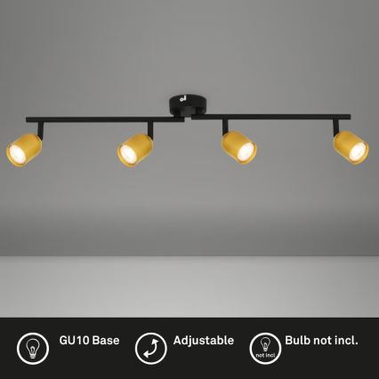 Briloner 2145-047 - Oprawa punktowa 4x GU10/9W/230V