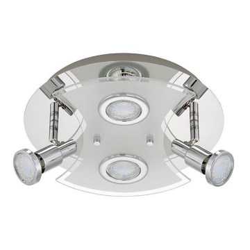 Briloner 2159-048LM - LED Oświetlenie punktowe SPLASH 4xGU10/3W/230V