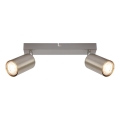 Briloner 2172-022 - Oprawa punktowa SPOT 2xGU10/9W/230V matowy chrom