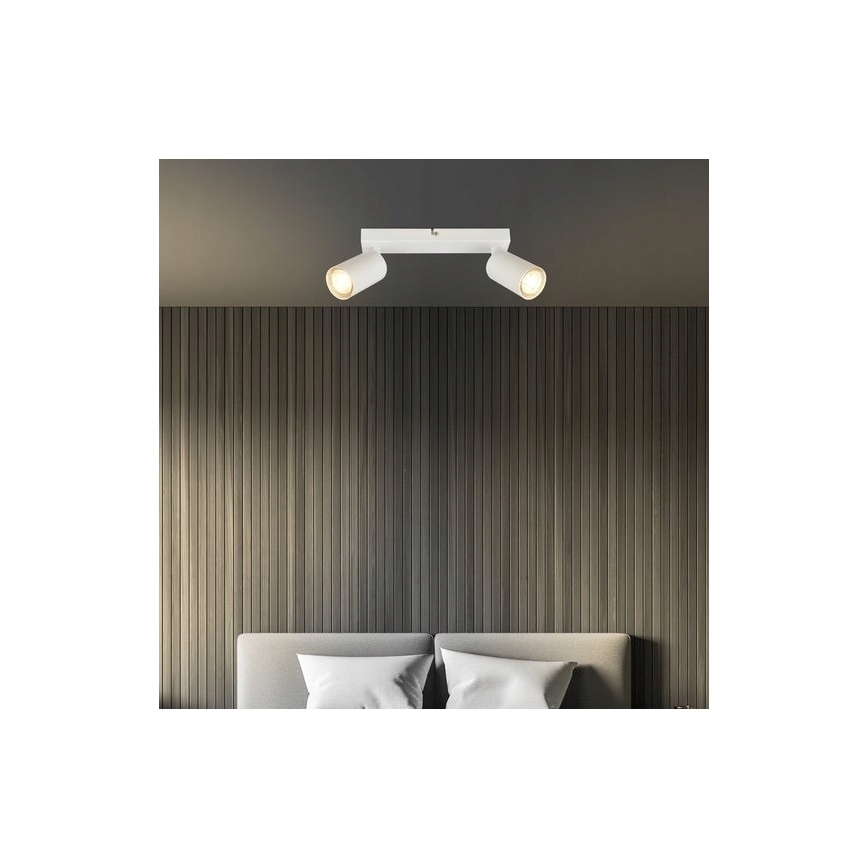 Briloner 2172-026 - Oprawa punktowa SPOT 2xGU10/9W/230V biała