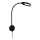 Briloner 2177015 - LED Ściemnialna giętka naścienna lampa LED/6W/230V czarny