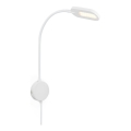 Briloner 2177016 - LED Ściemnialna naścienna elastyczna lampa LED/6W/230V biała