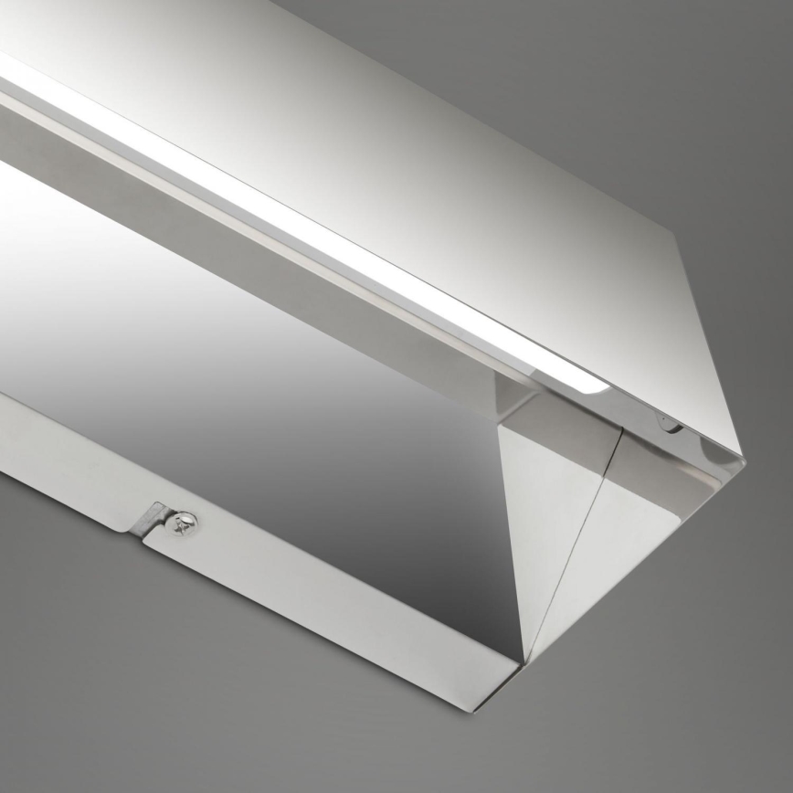 Briloner 2204-018 - LED Kinkiet zewnętrzny LED/8W/230V IP44 chrom błyszczący