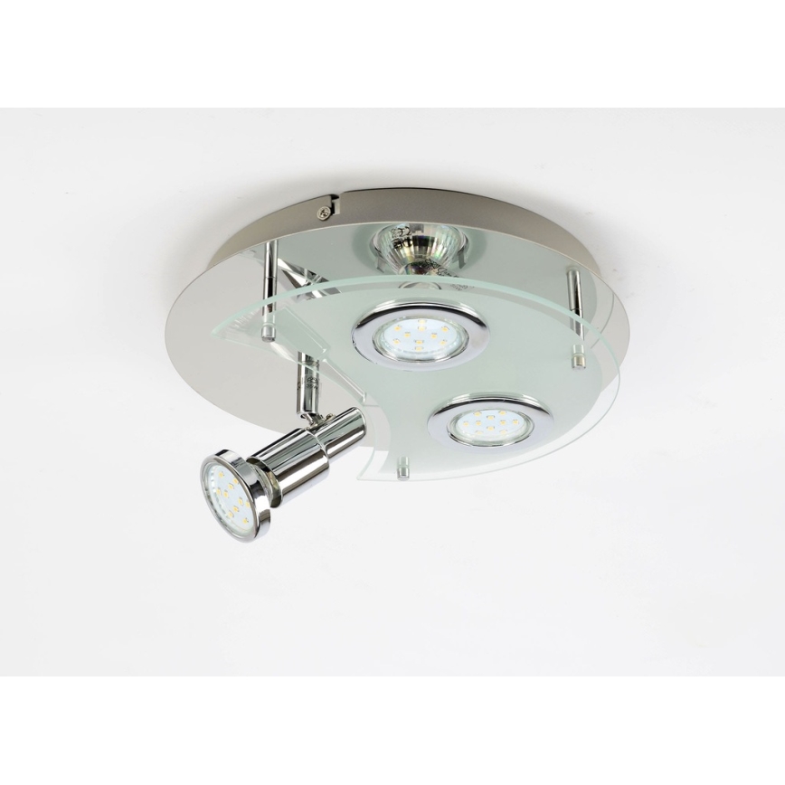 Briloner 2228-038 - LED Oświetlenie punktowe SPLASH 3xGU10/3W/230V
